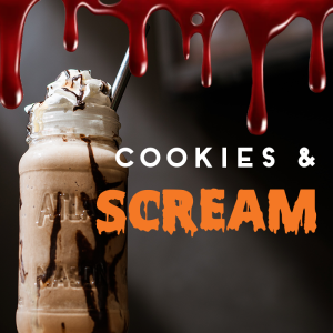 Cookies and Cream Halloween Milkshake Idea