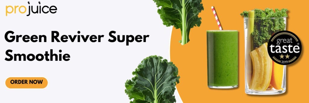 Order now green reviver smoothie